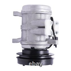 For John Deere Tractors RE10972 RE12513 RE12514 RE57936 A/C Compressor withClutch
