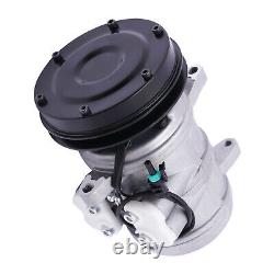 For John Deere Tractors RE10972 RE12513 RE12514 RE57936 A/C Compressor withClutch