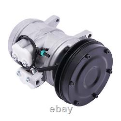 For John Deere Tractors RE10972 RE12513 RE12514 RE57936 A/C Compressor withClutch