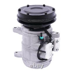 For John Deere Tractors RE10972 RE12513 RE12514 RE57936 A/C Compressor withClutch