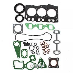 For Yanmar John Deere Tractors 3TN66E 3TNE66 3TN66UJ Engine Overhaul Gasket Kit