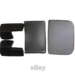 Four (4) pc Seat Cushion Set for John Deere Tractor Crawler Dozer 350C 450C