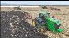 Four John Deere Rt Series Tractors Plowing In Illinois