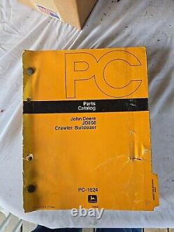 Genuine 1978-85 John Deere 850 Jd850 Crawler Bulldozer Tractor Parts Manual Nice