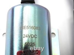 Genuine OEM John Deere RE516083 RE502474 Fuel Shutoff Solenoid Valve