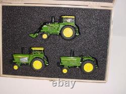 Hard To Find 1/32 John Deere 3-Piece Tractor Set by Schuco NIB! 1 of 500