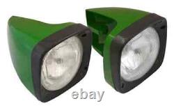 Head Light (Pair) fits John Deere 1030, 1130, 1630, 1830, 2030, 2130, 3030, 3130