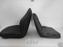 High Back Black Seat For John Deere Jd 655, 755, 855 & 955 Compact Tractor #fb