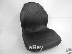High Back Black Seat For John Deere Jd 655, 755, 855 & 955 Compact Tractor #fb