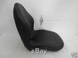 High Back Black Seat For John Deere Jd 655, 755, 855 & 955 Compact Tractor #fb