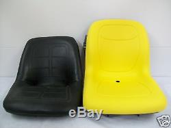 High Back Yellow Seat Fits 650,750,850,950, & 1050 John Deere Compact Tractor #ek