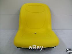 High Back Yellow Seat Fits 650,750,850,950, & 1050 John Deere Compact Tractor #ek