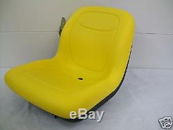 High Back Yellow Seat Fits 650,750,850,950, & 1050 John Deere Compact Tractor #ek