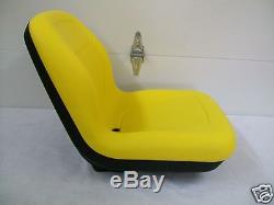 High Back Yellow Seat Fits 650,750,850,950, & 1050 John Deere Compact Tractor #ek