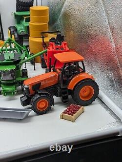 Huge Lot New Ray Ertl John Deere Equipment Buildings Farm Animals And Fencing