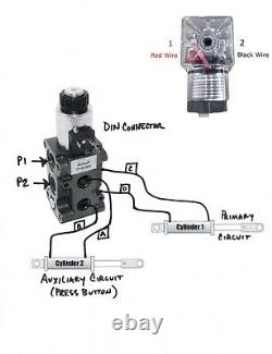 Hydraulic Diverter Selector Valve for John Deere 1025 1023 2025 2032 Tractors