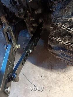 Improved 3 Point Hitch Adjustable Sway Linkage. Fits John Deere 1023,1025, and