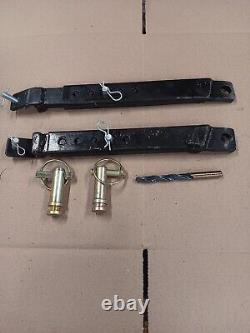 Improved 3 Point Hitch Adjustable Sway Linkage. Fits John Deere 1023,1025, and