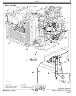 JOHN DEERE 7430 7530 PREMIUM TRACTOR REPAIR SERVICE MANUAL Tm400319