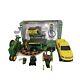 John Deere Collectable Equipment Toys Tractors, Atv Trucks 7pc Collection