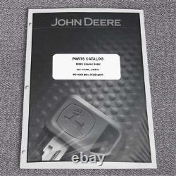 John Deere 1050K Crawler Parts Catalog Manual PC11268