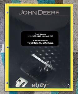 John Deere 1420, 1435, 1445, 1545, 1565 Technical Service Repair Manual TM1806