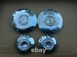 John Deere 175 Lawn Tractor Front & Rear Wheel Covers Hub Caps M42182 M42183 Set