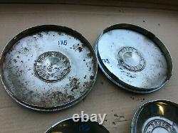 John Deere 175 Lawn Tractor Front & Rear Wheel Covers Hub Caps M42182 M42183 Set