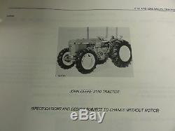 John Deere 2150 and 2255 Tractors Parts Catalog PC-4182