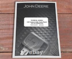 John Deere 2320 Tractor Technical Service Repair Manual Book TM2388