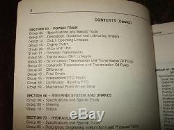 John Deere 2350 2550 Tractors Technical Service Repair Manual Tm-4403 Oem 1984