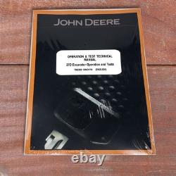 John Deere 27D Excavator Operation & Tests Service Repair Manual TM2355 John Deere 27D Excavator Operation & Tests Service Repair Manual TM2355
