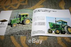 John Deere 3020 4020 4520 5020 WA-14 WA-17 Standard & 4WD Tractors Brochure 1969