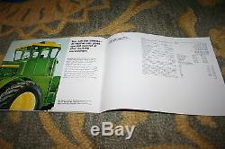 John Deere 3020 4020 4520 5020 WA-14 WA-17 Standard & 4WD Tractors Brochure 1969