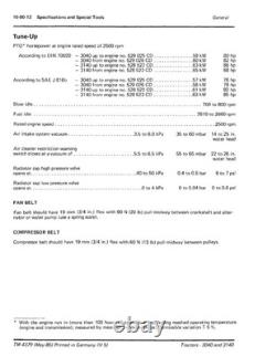 John Deere 3040, 3140 Tractor Service Manual Repair Shop Technical Book John Deere 3040, 3140 Tractor Service Manual Repair Shop Technical Book