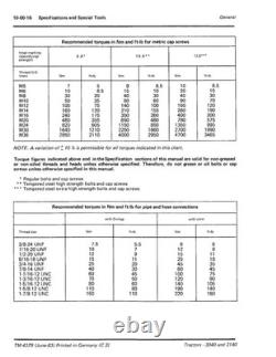 John Deere 3040, 3140 Tractor Service Manual Repair Shop Technical Book