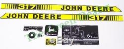John Deere 317 Tractor Decal Kit