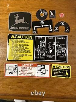 John Deere 318,420 Tractor Decal Set