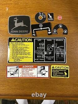 John Deere 318,420 Tractor Decal Set