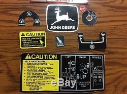 John Deere 318-420 Tractor Decal Set 16