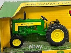 John Deere 330 Utility Tractor with Hay Rake SET NIB 116 Ertl DieCast NICE
