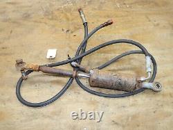 John Deere 400 Garden Tractor Power Steering Cylinder (Worn Hose)