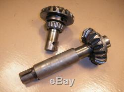 John Deere 400 Tractor 60 Mower Deck Gear Box Shafts Bevel Gears