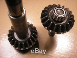 John Deere 400 Tractor 60 Mower Deck Gear Box Shafts Bevel Gears