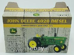 John Deere 4020 Diesel Tractor 2006 Iowa Agricultural FFA By Ertl 1/16 Scale