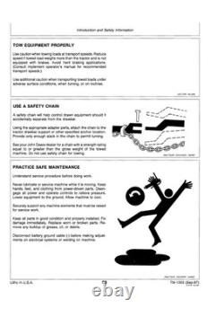 John Deere 4050, 4250, 4450 Tractor Service Manual Repair Shop Technical Book