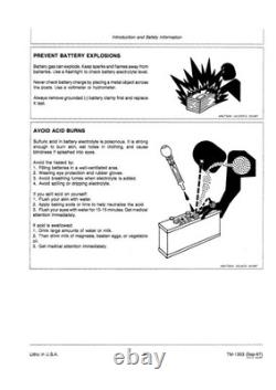John Deere 4050, 4250, 4450 Tractor Service Manual Repair Shop Technical Book