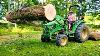 John Deere 4052r Compact Tractor It S A Tree Cleanup Beast