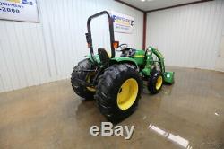 John Deere 4105 Hst Tractor Loader, Open Rops And 4x4