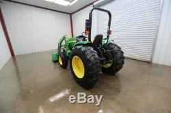 John Deere 4105 Hst Tractor Loader, Open Rops And 4x4